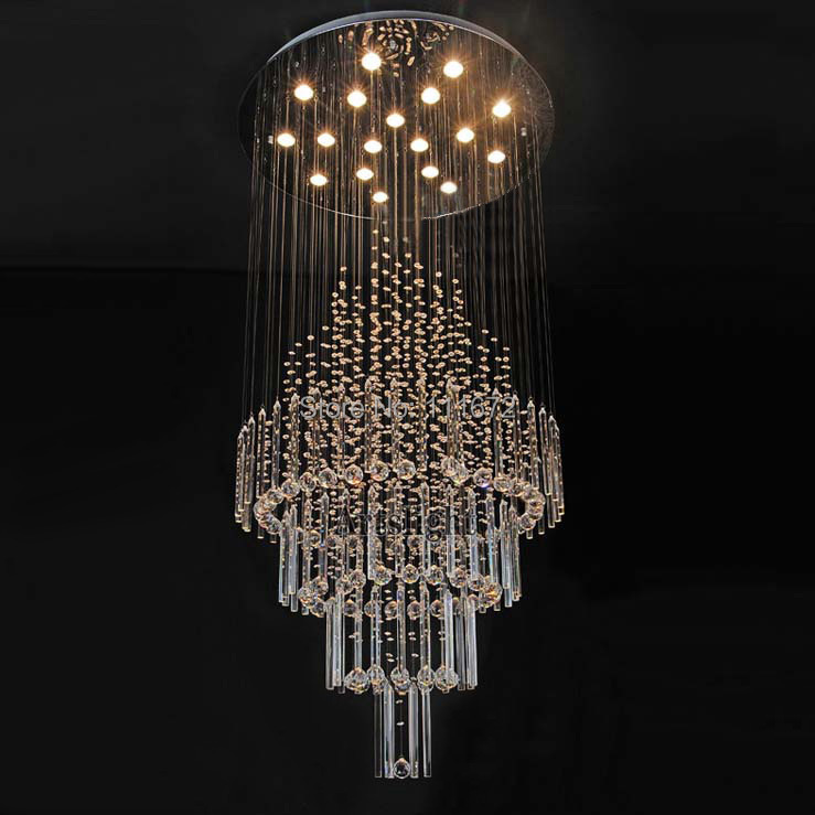 Pyramide lustre en cristal promotion achetez des pyramide lustre ... Créatif Lustres Contemporain