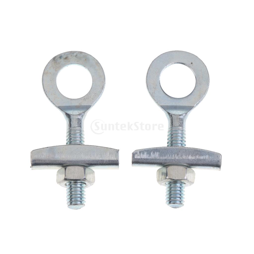 4pcs Bike Chain Tensioner Adjuster For Fixed Gear Single Speed Track Bicycle ^D