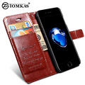 Flip Leather Cover Case For iPhone 7 7 Plus Wallet Stand Phone Bag Cases For Apple