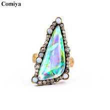 Hot selling vintage stone ethnic fashion rings for women bohemian trendy anillos statement accessories anel feminino aliexpress