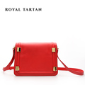 ROYAL TARTAN women messenger bags luxury handbag crossbody bag for women genuine leather shoulder bags brand