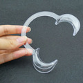 1PCS Transparent Oral Care Dental Teeth Whitening Cheek Retractor Medical Equipment For Dentist Open Mouth Diagnostic