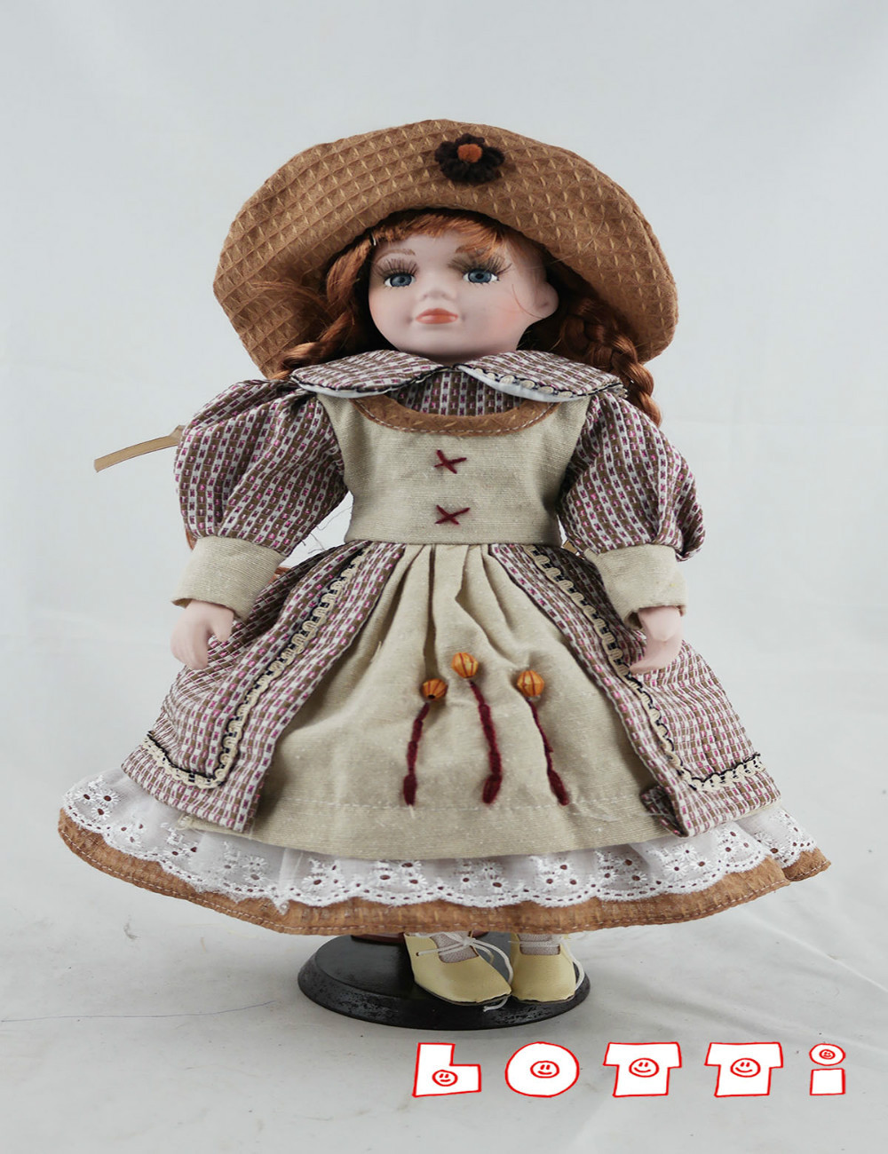 FREE SHIPPING 41CM PORCELAIN DOLL WITH MANUFACTURER PRICE AND JAPANESE