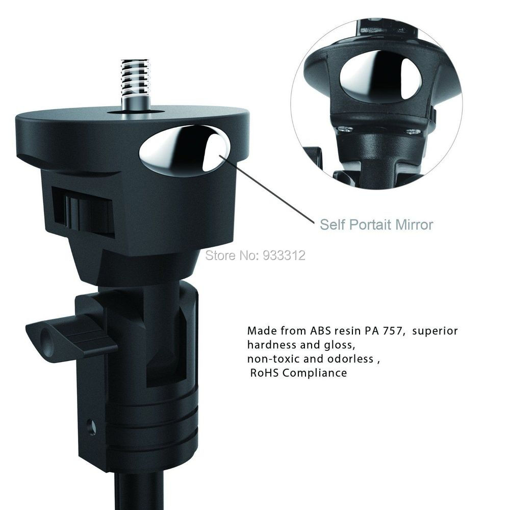 Bluetooth Selfie Stick with Tripod Stand samsung iphone original YunTeng monopod 18-50INch Self-Portrait 6
