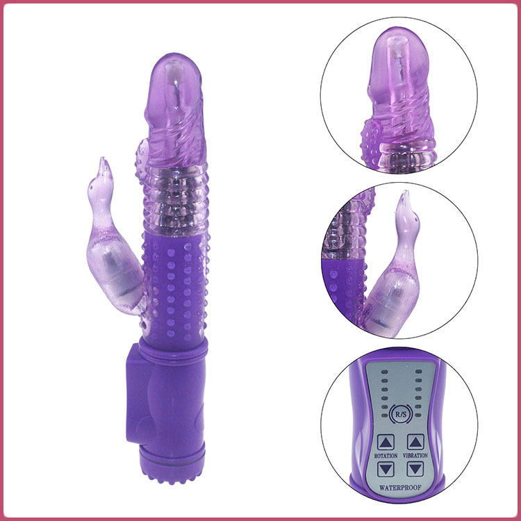 Sex Product 12 speed Jack Rabbit Clit Vibrator G Spot Rotation Waterproof dildo Vibrator Sexy Vibrat