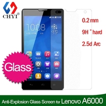 9H Premium Tempered glass Screen Protector For Lenovo A6000 Protective Cristal Templado With Retail package Moist Wipe 50pcs/lot