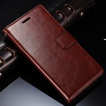 Vintage Wallet Style PU Leather Case for Huawei Ascend P7 Phone Bag With Stand 3 Card