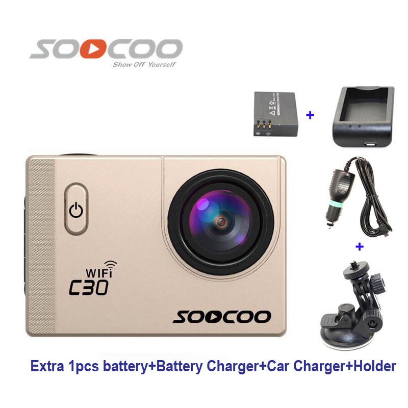  ! SOOCOO C30 WiFi 170  2  Ultra HD    +  1 .  +   +    + 