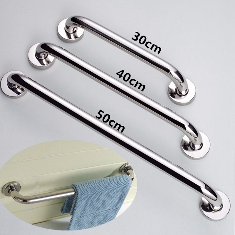 The Best Quality Stainless Steel Safety Bath Bathroom Shower Tub Handgrip Grab Bar Suppor tHandle 30/40/50cm