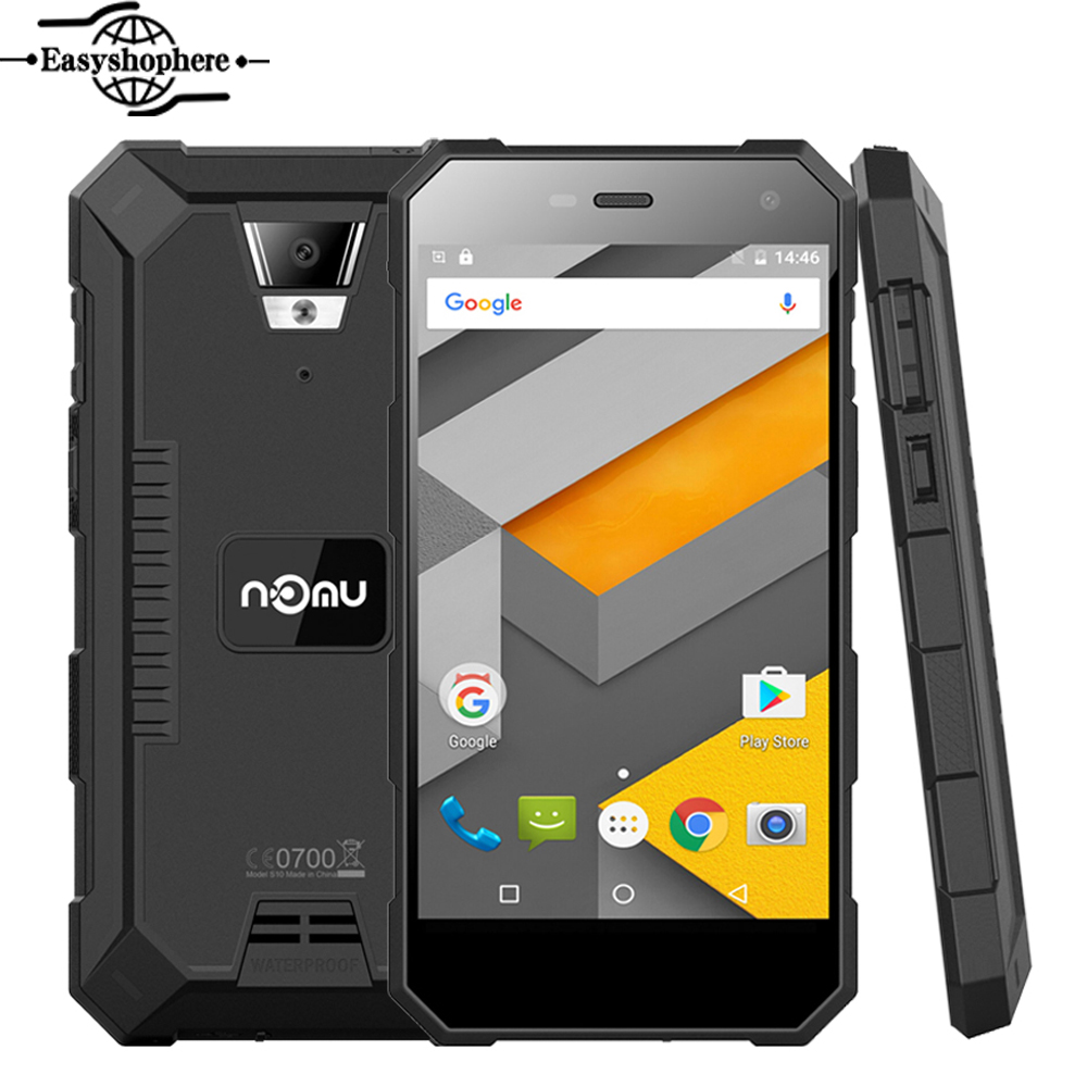 Phone Waterproof Phones Android online buy wholesale news android phone from china 5 0 nomu s10 waterproof 6 mtk6737t quad core 4g smartphone 2g ram 16g