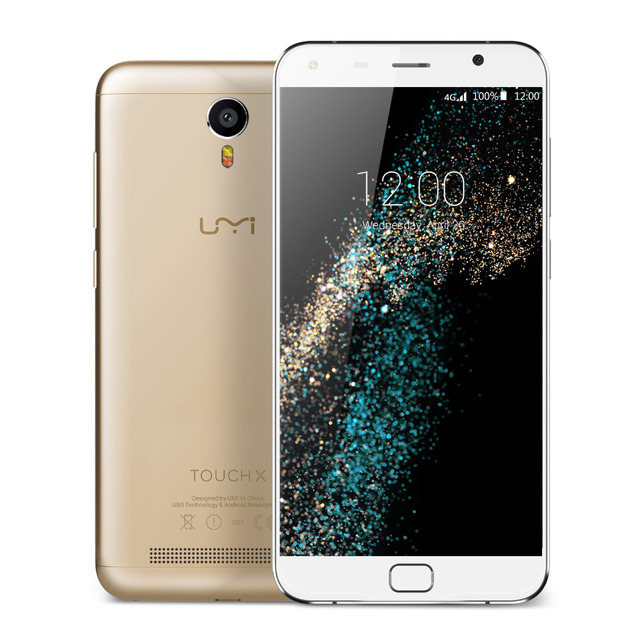 Original UMI Touch X 1080P 5.5 inch FHD Screen MTK6735A Quad Core 2GB RAM 16GB ROM 4G LTE Fingerprint ID Android 6.0 4000mAh