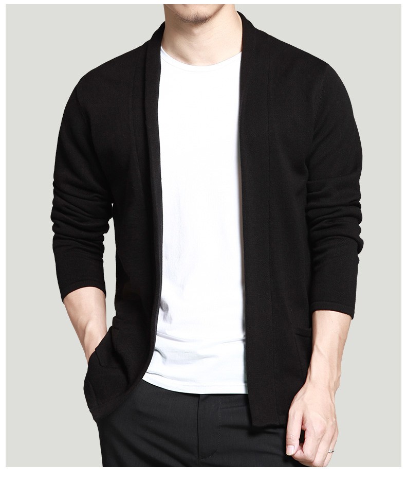 Men Cardigan Shawl Long Sleeve Black Color Spring Autumn Casual Sweater Cardigan Men No Button Big Size M 4xl Muls Brand Ms Sweater Cardigan Sweater Companiessweater Shorts Aliexpress
