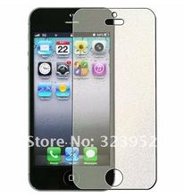 Free Shipping300pcs/lot Front Silver Diamond LCD Screen Protector Film For iphone 5 by DHL High Quality