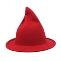 Fashion Men Women Modern Design Unisex Witch Pointed Wool Hat Cap Bowler Winter Chapeau