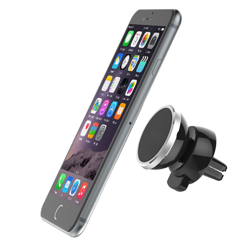 Image of Universal 360 Rotating Magnetic Car Air Vent Mount Mobile Phone Holder Stand for iPhone 6S 6 Plus Samsung S6 Note 5 GPS Xiaomi