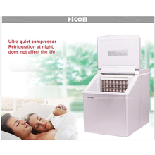 Free DHL 1pc HZB-13F 20kgs/24H Portable Automatic ice Maker, Household ice cube make machine for home use, bar, coffee shop