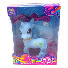 Anime figure My Little Horse PVC Action figure Burberry Figurine Collection Model Kids Toys RETAIL Box JK-0028