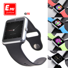 2016 Q7S Bluetooth 4.0 Smart Watch with SIM Card NFC Camera Remote Capture GPS GPRS Music Player Android wear Wristwatch