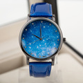 Watch Moon Photo Unisex watch Women Men Wristwatch Starry Sky Space Watch Little Star Wristwatch Special