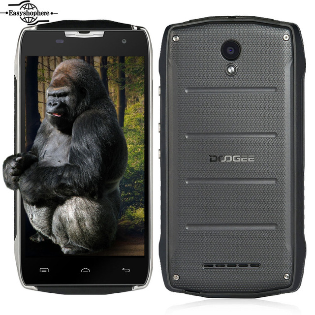 Doogee T5 Lite 4 Г Смартфон 5.0 "HD Android 6.0 Quad Core MT6735 2 ГБ RAM 16 ГБ ROM Мобильный Телефон 4500 мАч Водонепроницаемый Телефон 1280x720