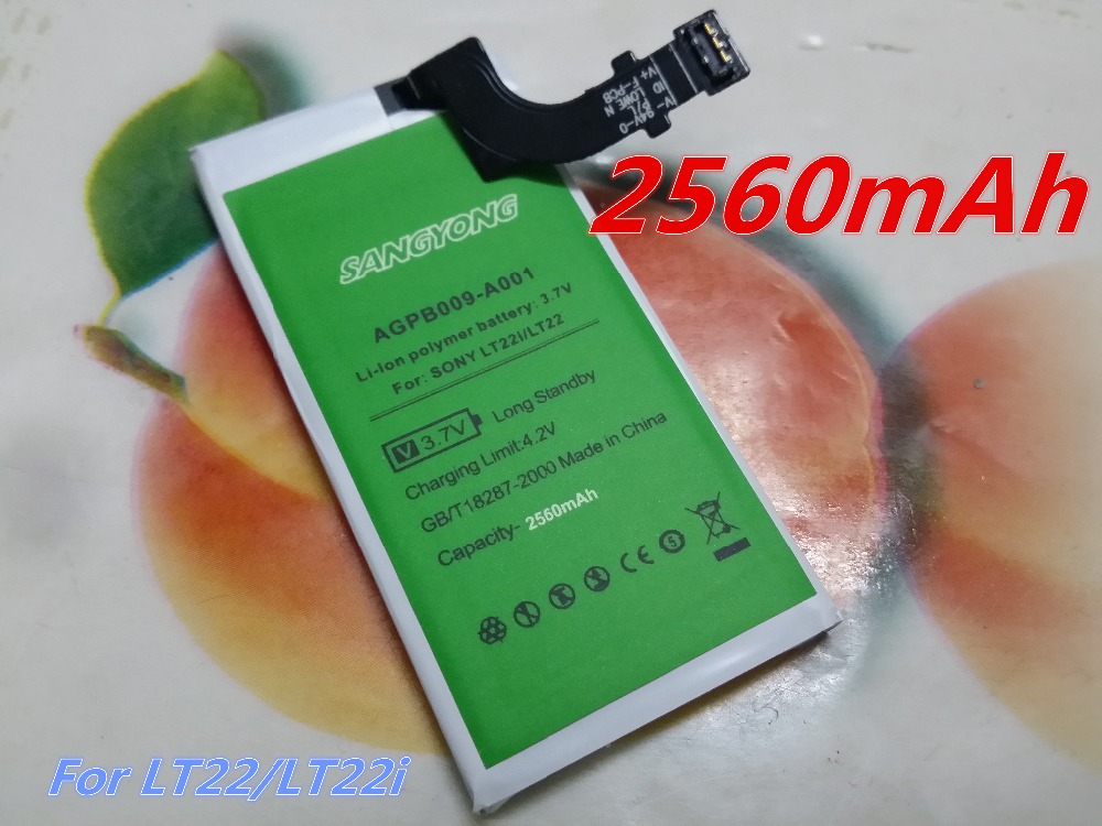   2650   BatteryFor Sony Xperia P LT22 LT22I  Bateria Batterij AGPB009-A001  