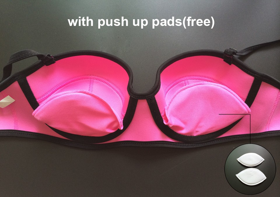 with push up pads