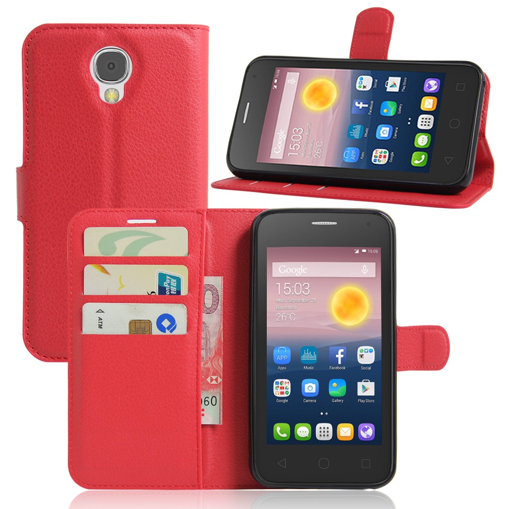 For Alcatel One Touch Pixi 4 Ot5010d 5 0inch Phone Case Flip Leather Wallet Bag Cover For Alcatel Onetouch Pixi 4 5 Ot 5010d Wallet Purse Wallet Womenbag Foldable Aliexpress