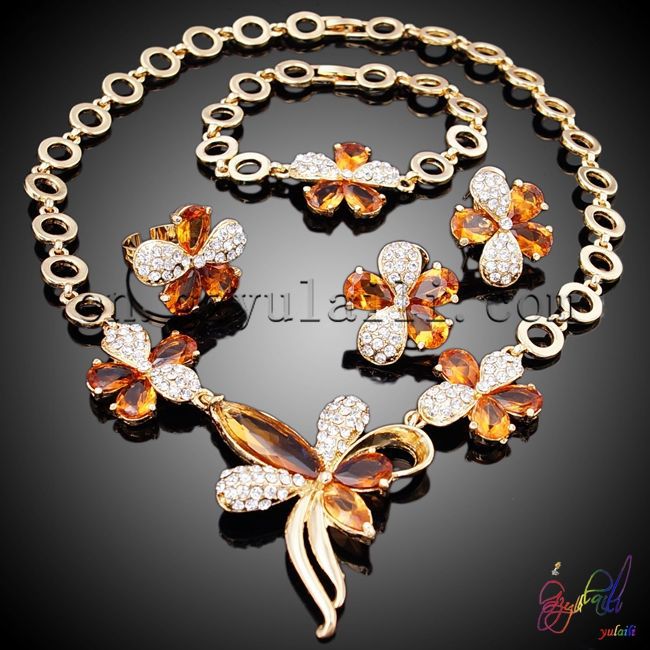 Big fake wedding ring sets