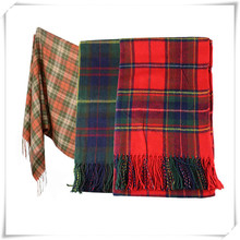 Sali 2016 Newly Design Women Winter Infinity Blanket Oversized Shawl Plaid Check Tartan Scarf Wrap