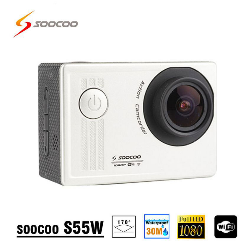 SOOCOO  S55W WI-FI     30  170  Anti-Shake WiFi 1080 P Full HD   DV