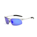 Aluminum Magnesium Polarized Sport Sunglasses For Police Biker Driver Cool Shooting Glasses For Men Women 8177