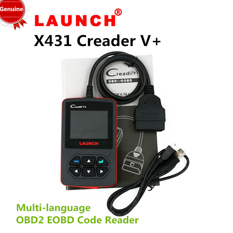Image of [Genuine]LAUNCH X431 Creader V+ Plus OBD2 II Scanner Car Diagnostic Tool DIY Fault Code Reader HK POST Free shipping