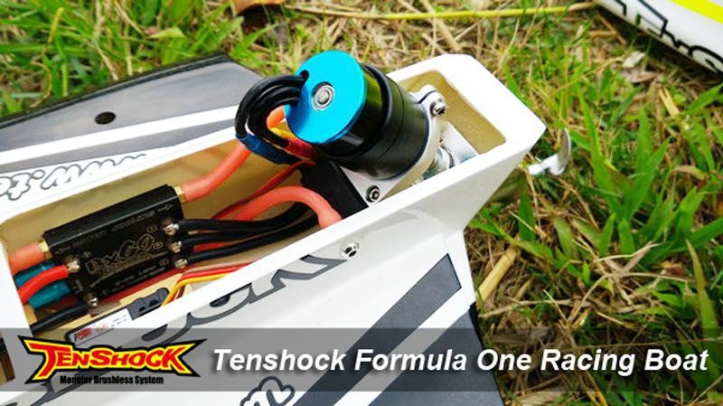 tenshock f1 rc boat