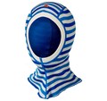 100 Merino wool baby kids thermal balaclava face masked hat stripe colors windproof cap for 1