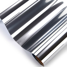 Reflective silver 20in x 5ft one way mirror window film sticker privacy security