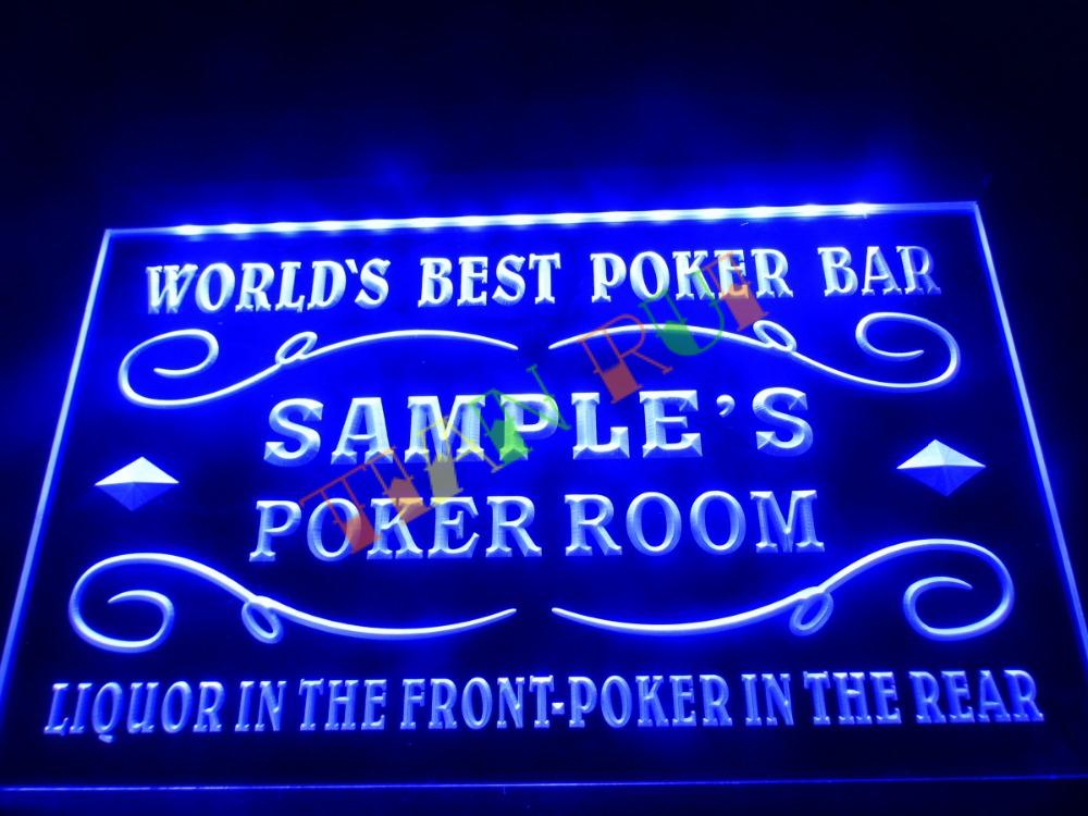 Neon poker signs cheap