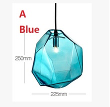 2015 New Modern Glass Pendant Lights American Country Pendant Lamps Fixtures Dining Room Lampadario Moderno Bar Abajur 110V 220V
