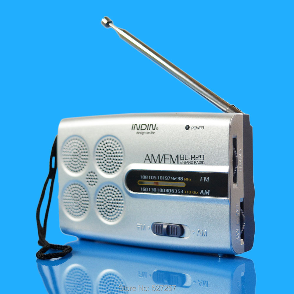 Mini Radio AM FM Receiver World Universal FM 88 108 AM 530 1600 KHz BC R29