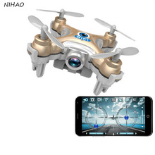 New CX-10W Quadcopter Mini Drone Remote Control Drones Wi-fi connection camera included 2.4ghz 4 channels WiFi phone control