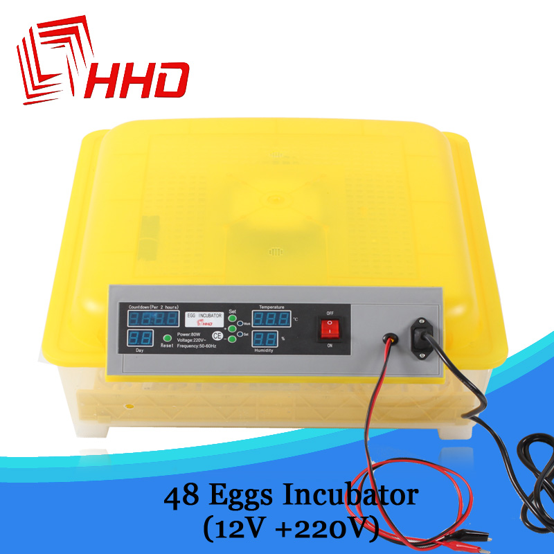 Digital Incubator brooder poultry mini egg incubator Quail Chicken 