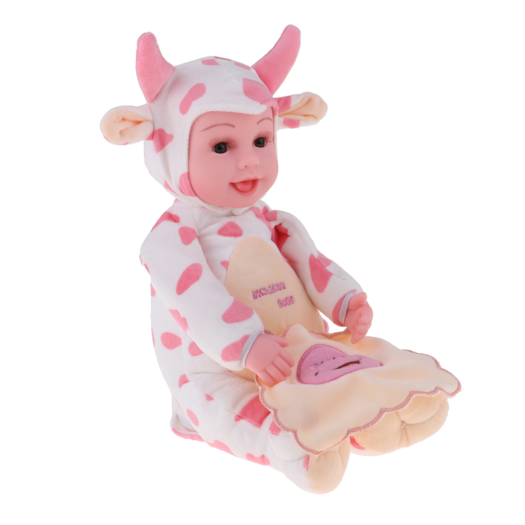 pink cow stuffed animal