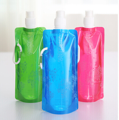 Image of blank 5 gallon plastic bpa free adult eco-friendly bottles tea / cups bag bike bladder hydration backpack bicycle cap water