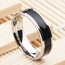 2015 new arrival Valentine’s Day steel Ring for Men lord Wedding Titanium rings Band new punk ring IR106