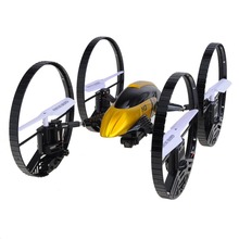 New 2 in 1 Air-ground 2.4G 4CH RC Quadcopter With 2MP HD Camera Air-ground Amphibious Four-wheel Led Rc Quadcopter With Gyro