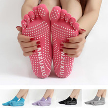 Newly Design High Quality Socks 5 Toes Cotton Socks Exercise Sports Pilates Massage Socks