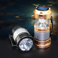 Portable Solar Camping Lantern with USB PowerBank for Hiking Trekking – Best Camp Tent Hand Light – Best Solar Emergency Lamp