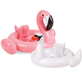 Baby Flamingo Float Ring Kids Swimming Pool Float Baby Swan Swim Ring Pink Float For Pool