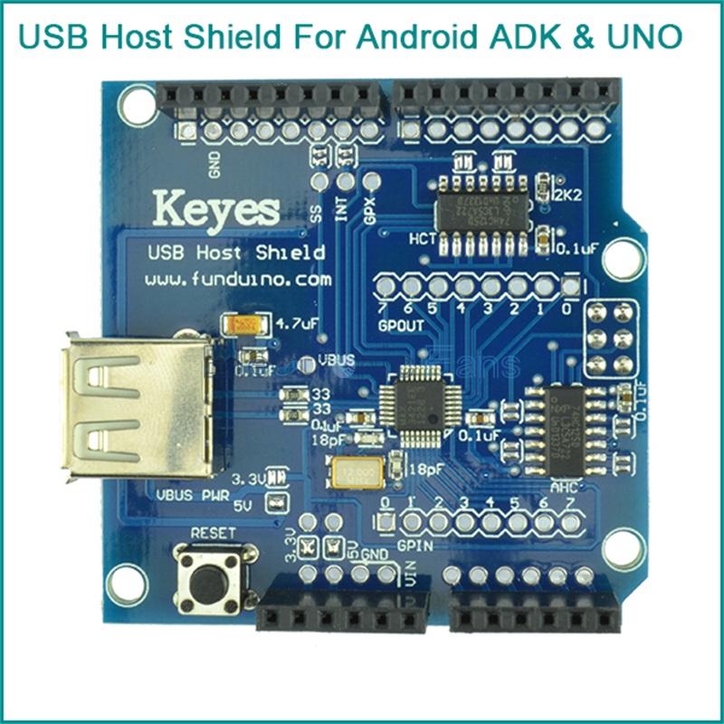USB Host Shield Support Google Android ADK UNO MEGA Duemilanove 2560 For Arduino