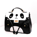 Lovely Adorable Panda Bag White Black Contrast Color Cute Small Bag Women Handbag Fashion Casual Classy
