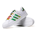 Big Size Women Casual Shoes Men Size 45 Superstar Brand Fashion Shoes 2017 Men Bling Colorful